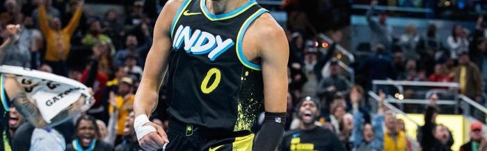  哈利伯顿25+15步行者横扫活塞