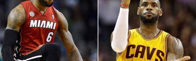  詹姆斯生涯总分突破四万大关  